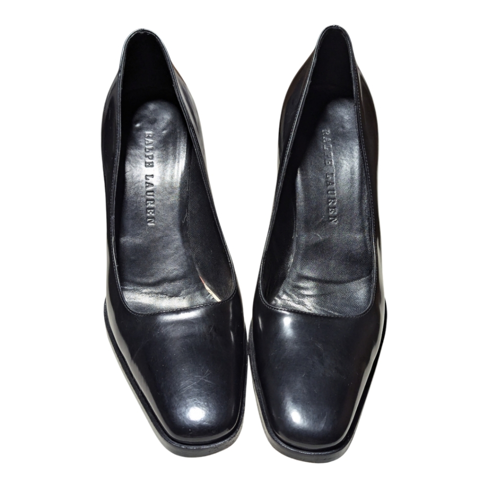 Ralph Lauren Black Heels - Picture 2 of 4